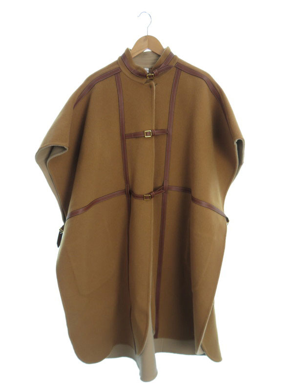 BURBERRY】【ケープ】【イタリア製】バーバリー『ケープコート sizeM