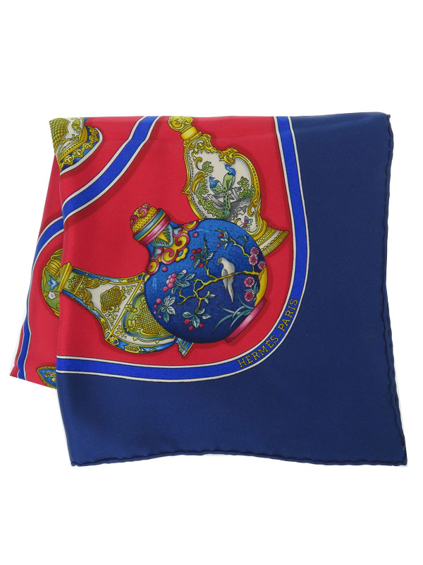 HERMES】【Qu`importe le flacon】【フランス製】エルメス『カレ90