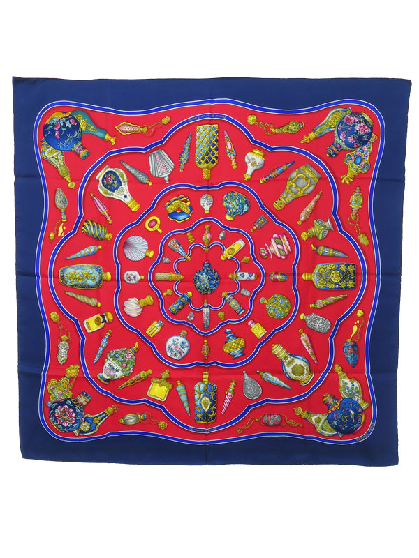 HERMES】【Qu`importe le flacon】【フランス製】エルメス『カレ90