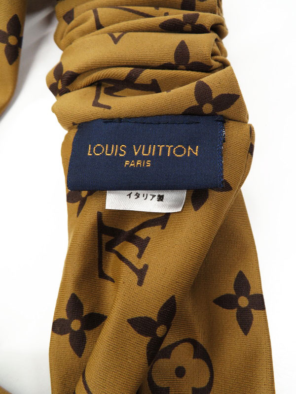 LOUIS VUITTON】ルイヴィトン『モノグラムリバース ヘアバンド』M76891