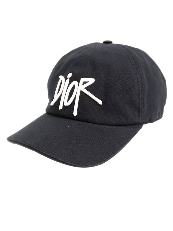 Dior Homme】ディオールオム『ロゴ ショーンステューシー キャップ