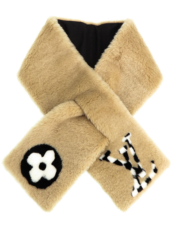 Louis Vuitton】ルイヴィトン『エシャルプ・グラフィックLV ムートン