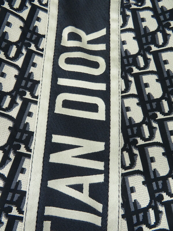 Christian Dior】クリスチャンディオール『オブリーク 総柄 トロッター