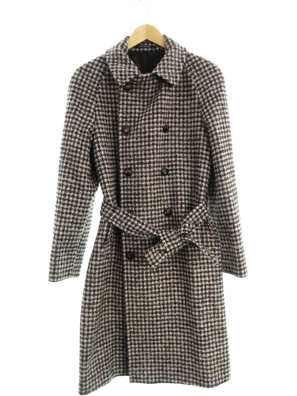 TAGLIATORE】タリアトーレ『RIPA 千鳥格子柄 ダブルコート size46