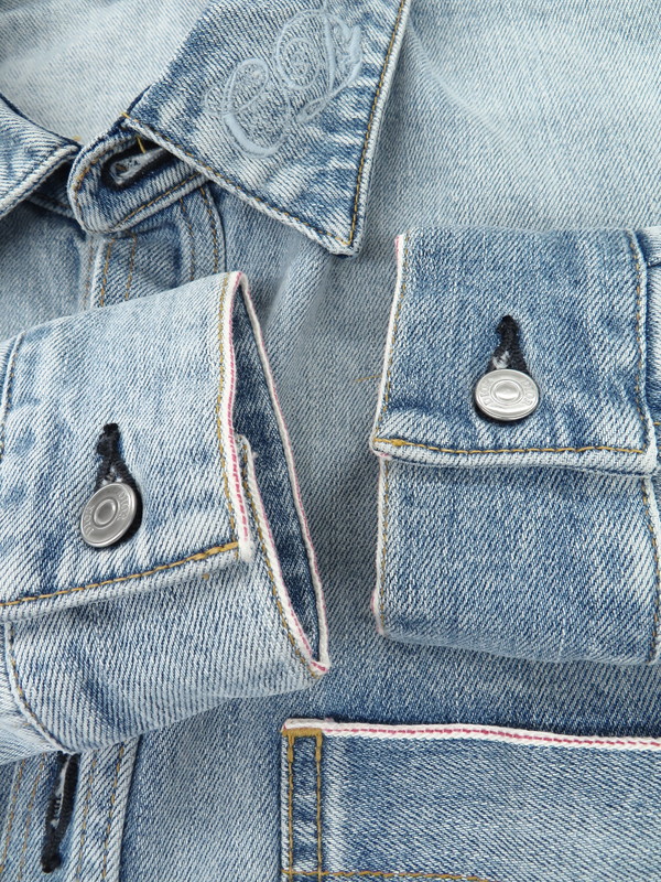 Dior Homme】ディオールオム『KENNY SCHARF ロゴ 長袖デニムシャツ