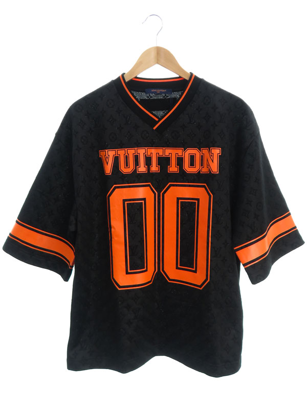 LOUIS VUITTON】ルイヴィトン『1AB6G1 モノグラムスポーティVネックT