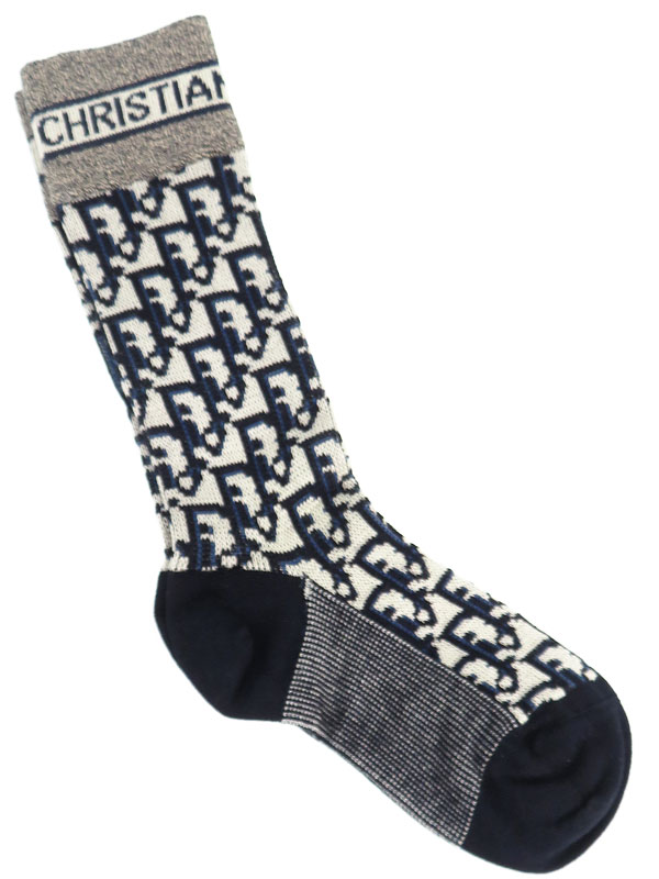 Christian Dior】クリスチャンディオール『オブリーク ロゴ ソックス