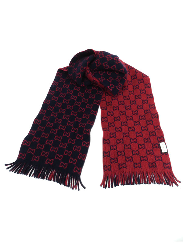 GUCCI】グッチ『GG ウールマフラー』600947 4G206 メンズ レディース 1