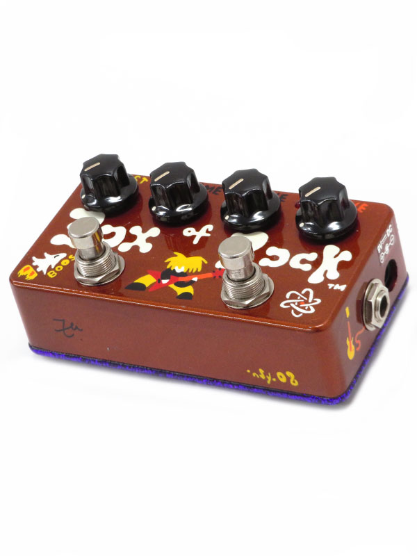 Z.VEX】ジーベックス『オーバードライブ』Box of Rock Custom Painted