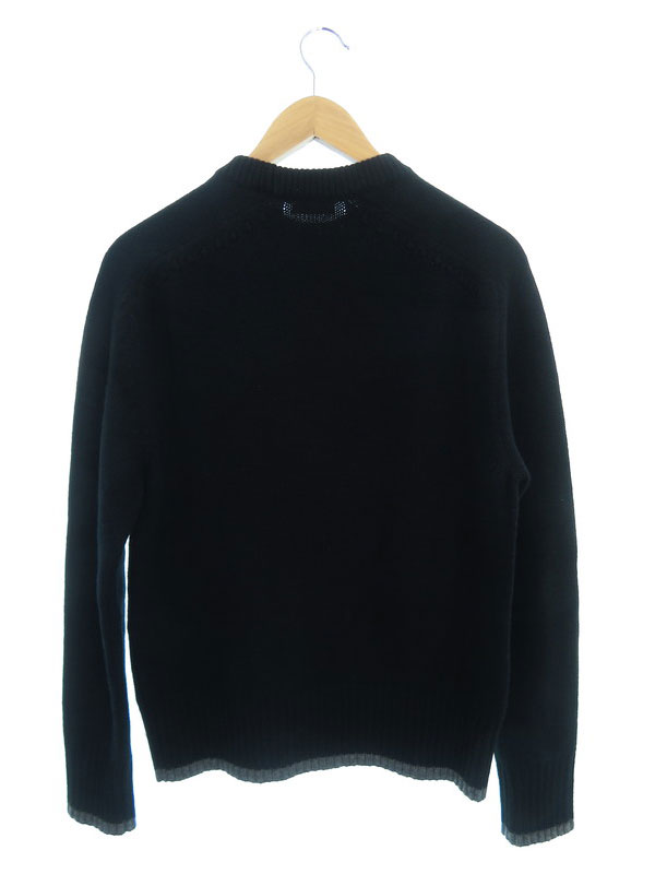 Dior Homme】ディオールオム『アトリエロゴ クルーネックセーター