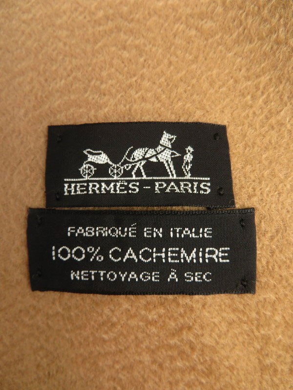 HERMES】エルメス『カシミヤ大判ストール』レディース ショール 1週間