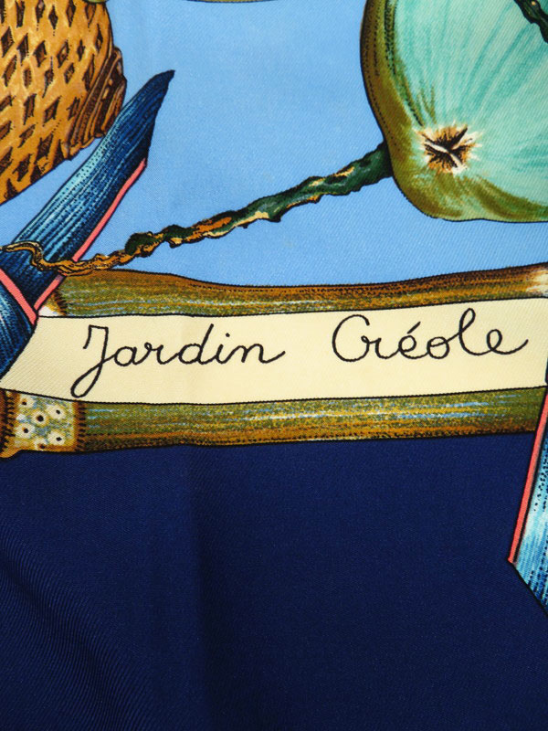 HERMES】エルメス『カレ90 クレオルの楽園 Jardin Creole』レディース