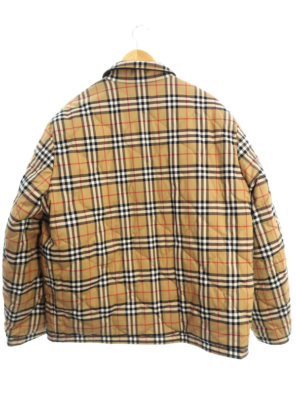 BURBERRY】バーバリー『リバーシブル 中綿ジャケット バーバリー
