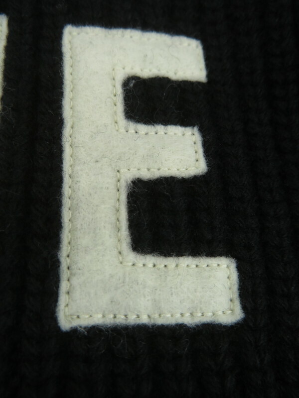 CELINE】セリーヌ『 オーバーサイズ ロゴ クルーネックセーター sizeM