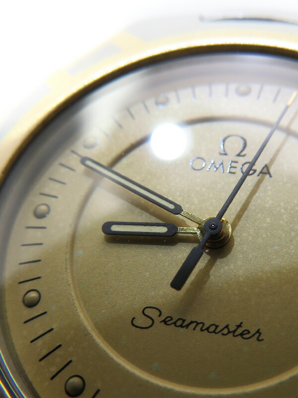 OMEGA】オメガ『シーマスター ポラリス』メンズ クォーツ 1週間保証