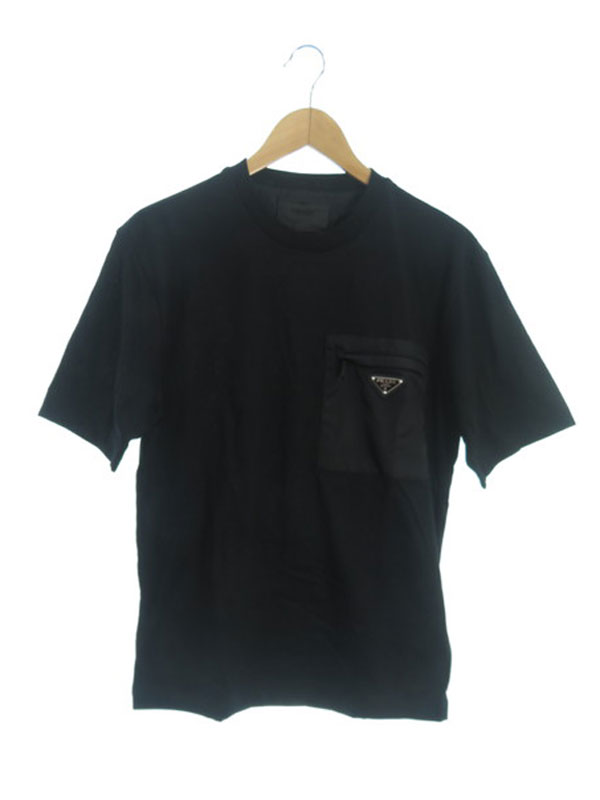 PRADA】プラダ『三角ロゴ トライアングルプレート ナイロン切替