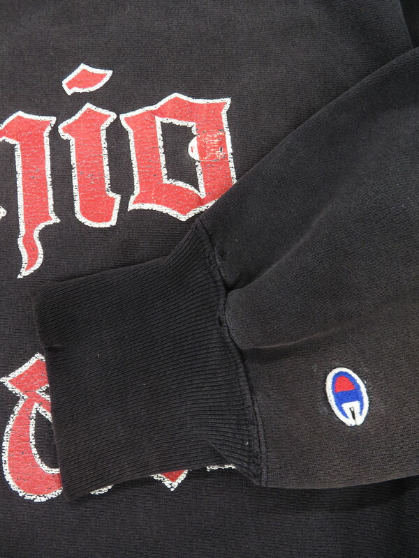 champion】チャンピオン『90s 刺繍タグ OHIO STATE オハイオ 目あり