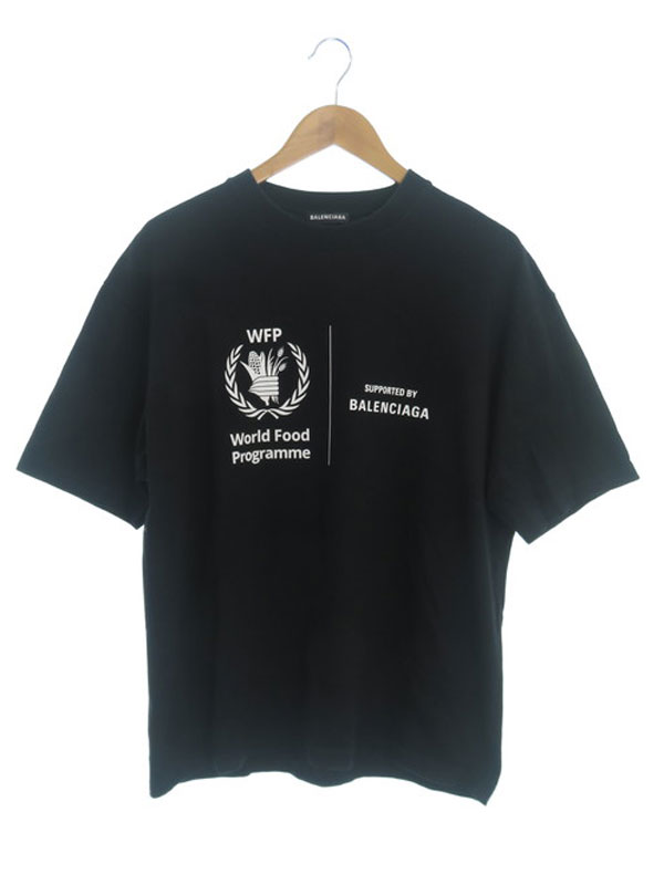 BALENCIAGA】バレンシアガ『WFP ロゴプリント Tシャツ sizeXS』612966