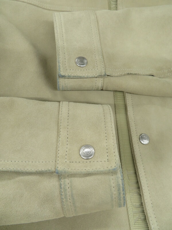 Dior Homme】ディオールオム『テープロゴ スエードジャケット size48