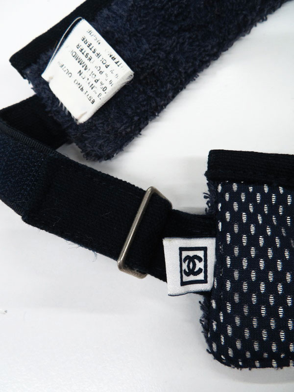 CHANEL】シャネル『スポーツライン ココマーク サンバイザー sizeONE