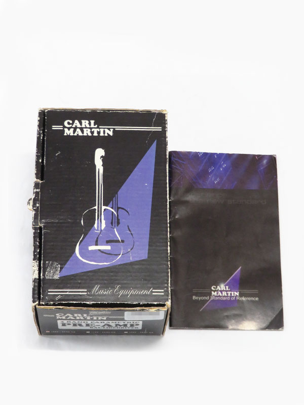CARL MARTIN】カールマーチン『プリアンプ/イコライザー』3BAND