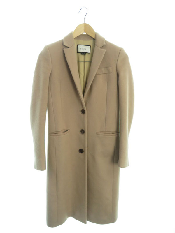 GUCCI】グッチ『ウール チェスターコート size38』455739 ZGW07