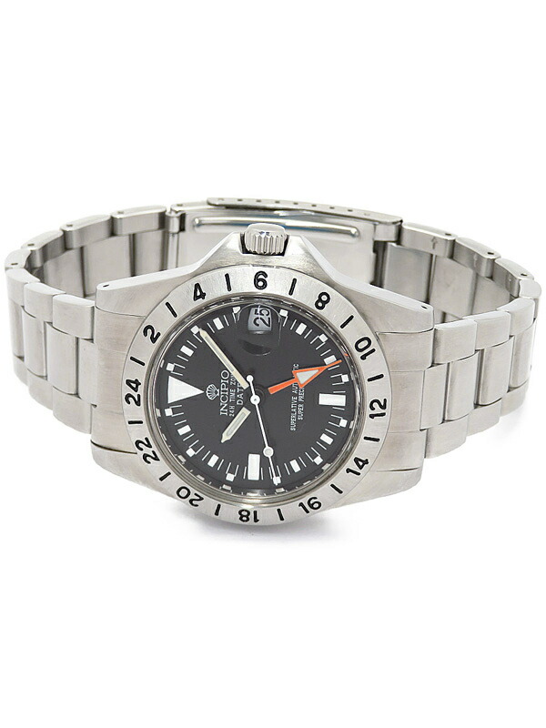 INCIPIO】インキピオ『インキピオ9 EX2タイプ GMT』1655 メンズ 自動