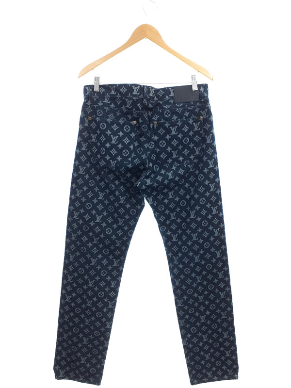 LOUIS VUITTON】ルイヴィトン『モノグラム ジーンズ size32』HFD11WGUO