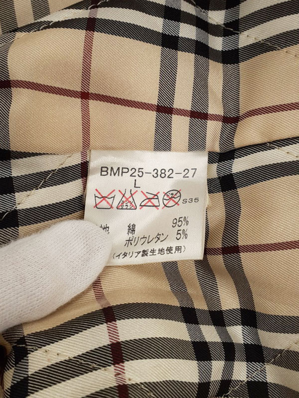 BURBERRY BLACK LABEL】バーバリーブラックレーベル『ラビットファー