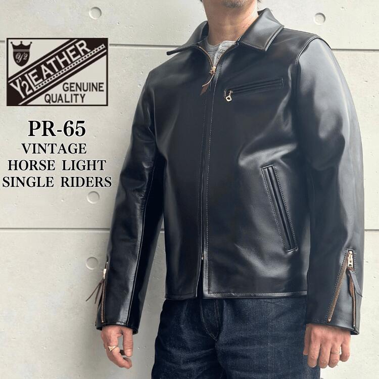 Y'2 LEATHER ワイツーレザー PR-65 VINTAGE HORSE LIGHT SINGLE RIDERS