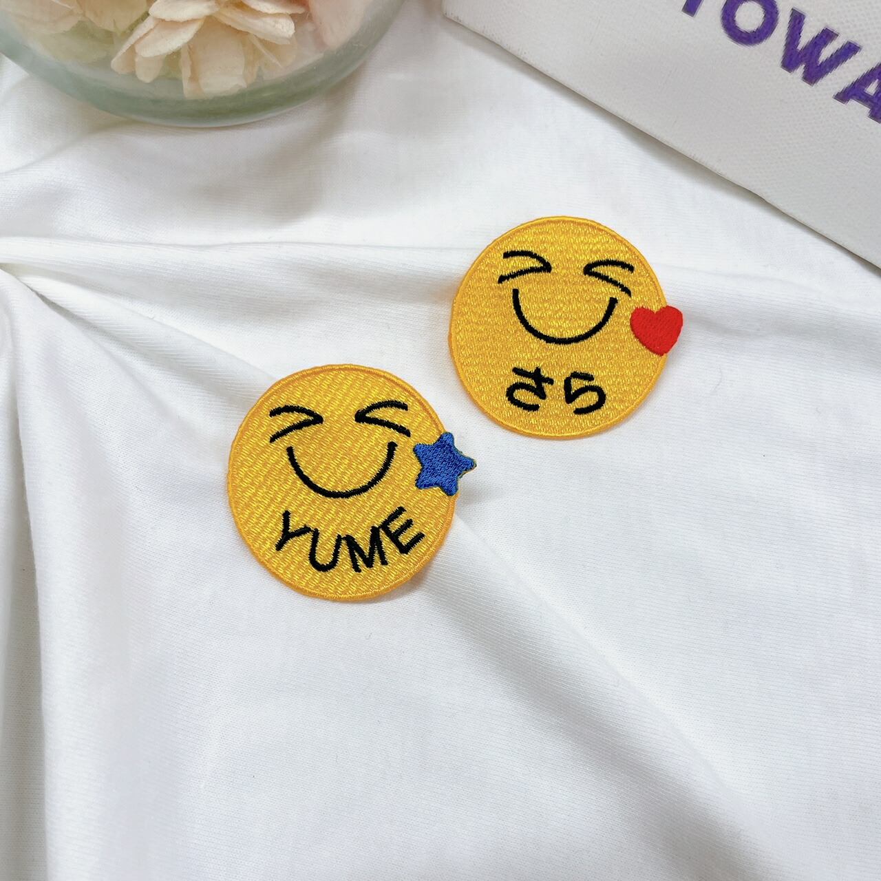 楽天市場】名前ワッペン ニコちゃん 【1000円以上購入送料無