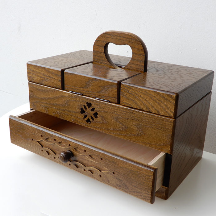 楽天市場】ソーイングボックス 裁縫箱 ソーイングセット 木製 おしゃれ