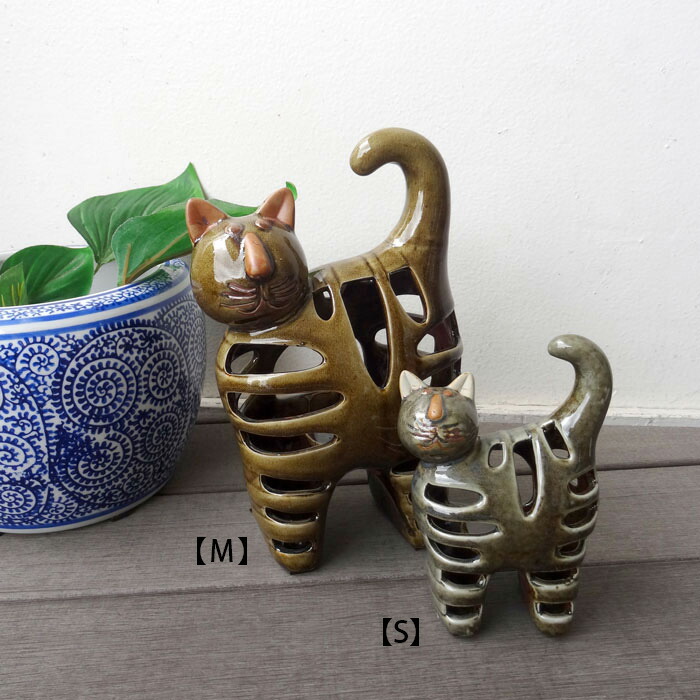 楽天市場】猫 ねこ ネコ 置物 香炉 おしゃれ 猫好き 猫雑貨 置き物