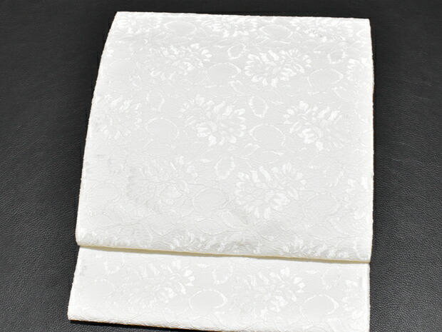 楽天市場】レース袋帯＜真っ白＞三光金糸謹製 正絹 全通袋帯 白地【お