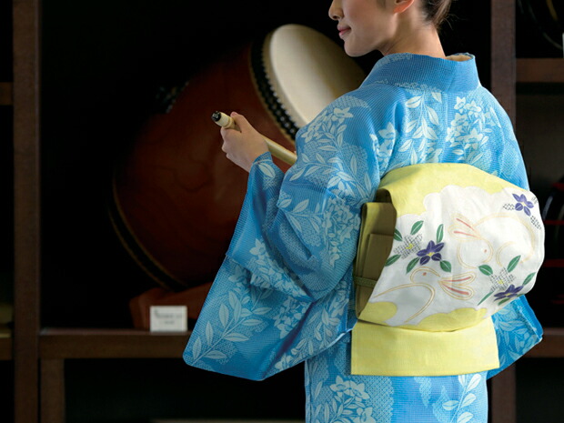 楽天市場】高級ゆかた＜絹紅梅小紋＞浴衣 日本橋 竺仙鑑製 女性用 芭蕉