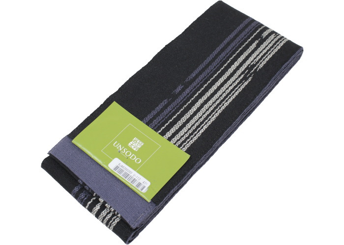 楽天市場】角帯 本麻 メンズ 黒 夏 芸艸堂 日本製 リバーシブル 両面