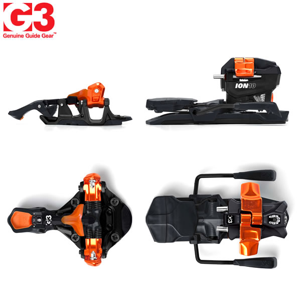 未使用】G3 スキー アイゼン クランポン 105mm ION ZED 両対応 g3