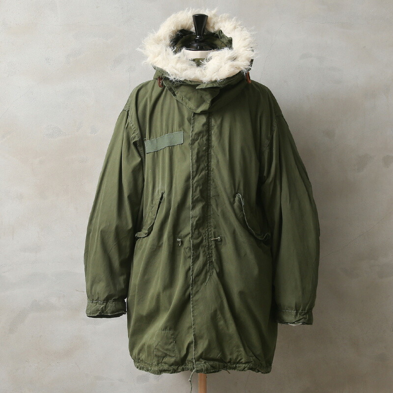 楽天市場】希少 実物 USED 米軍 M-65 フィッシュテールパーカー フル