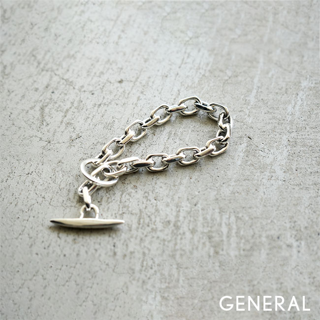 GEN-001]【巾着付属】GENERAL(ジェネラル)T-bar Bracelet 01/Tバー