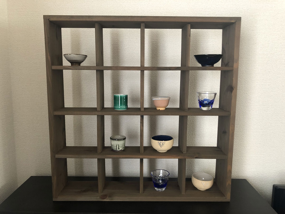 WOODPRO本店】格子ラック