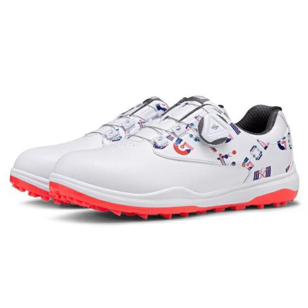 PGM ゴルフシューズ レディース ダイヤル式 スパイクレス スニーカー