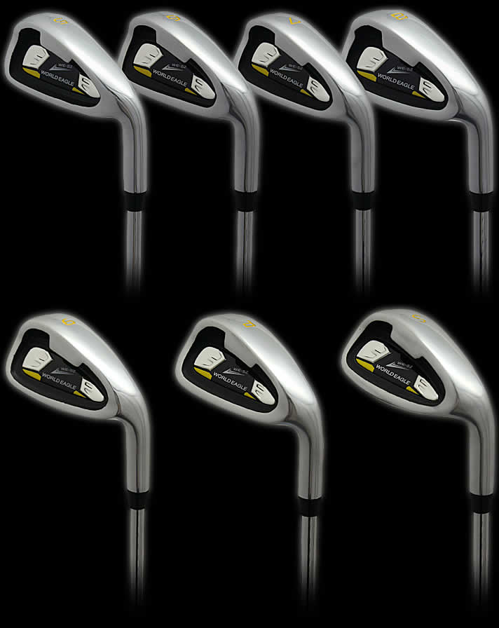 ワールドイーグル WE-5Z ブラック メンズ 14点（11本）クラブセット