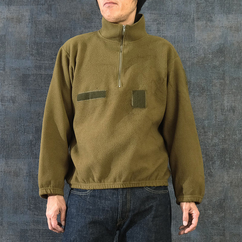 楽天市場】イタリア軍 プルオーバー フリースジャケット オリーブ USED