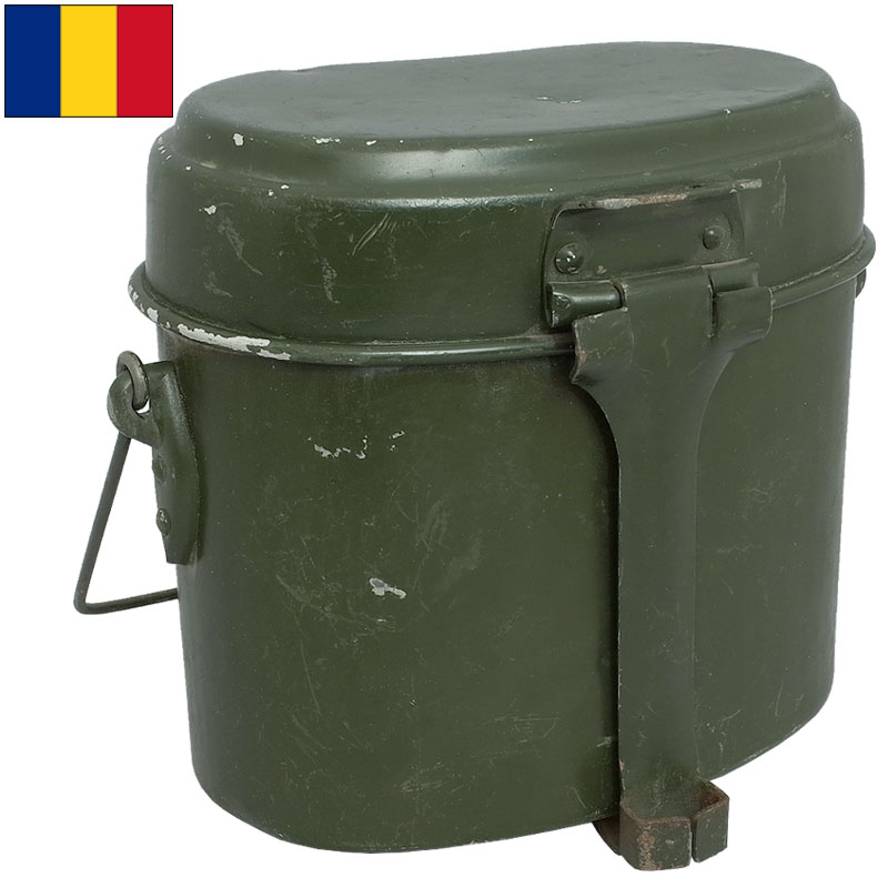 楽天市場】ルーマニア軍 アルミ飯盒 オリーブ デッドストック EE676NN