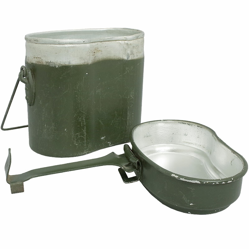 楽天市場】ルーマニア軍 アルミ飯盒 オリーブ デッドストック EE676NN