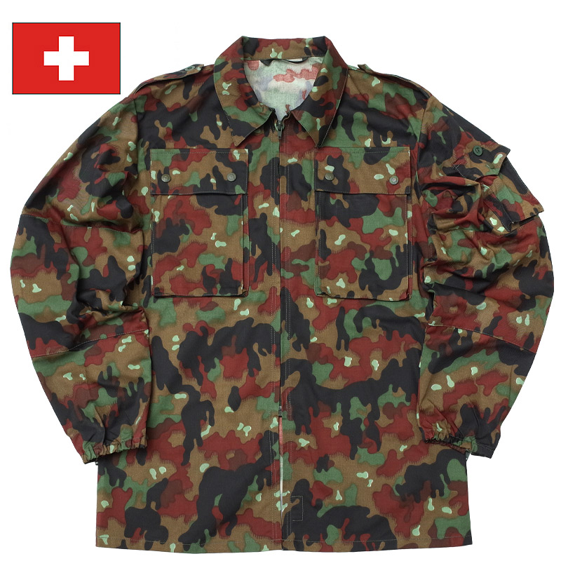 楽天市場】スイス軍 M-83 カモジャケット デッドストック JJ069NN M83
