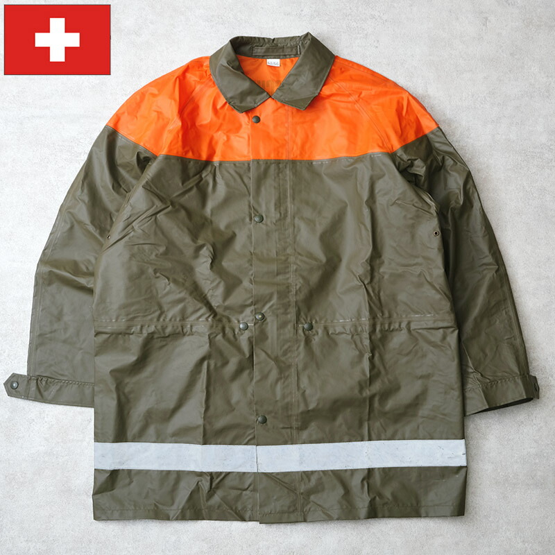 楽天市場】スイス Civil Protection 民間防衛 PVC レインコート デッド