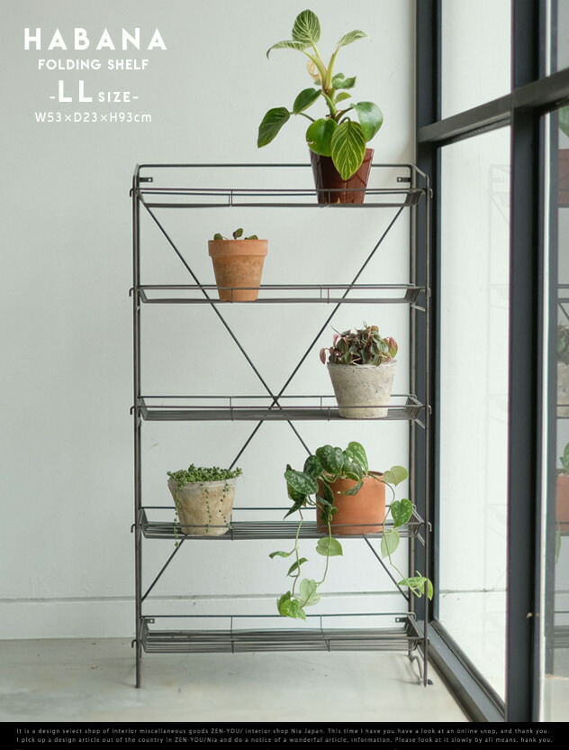 楽天市場】HABANA FOLDING SHELF（LL) ハバナ フォールディング