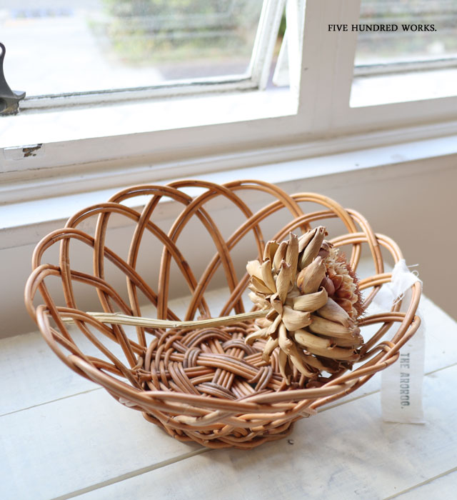 楽天市場】【公式】THE AROROG 果物 かご フルーツバスケット 籠 籐