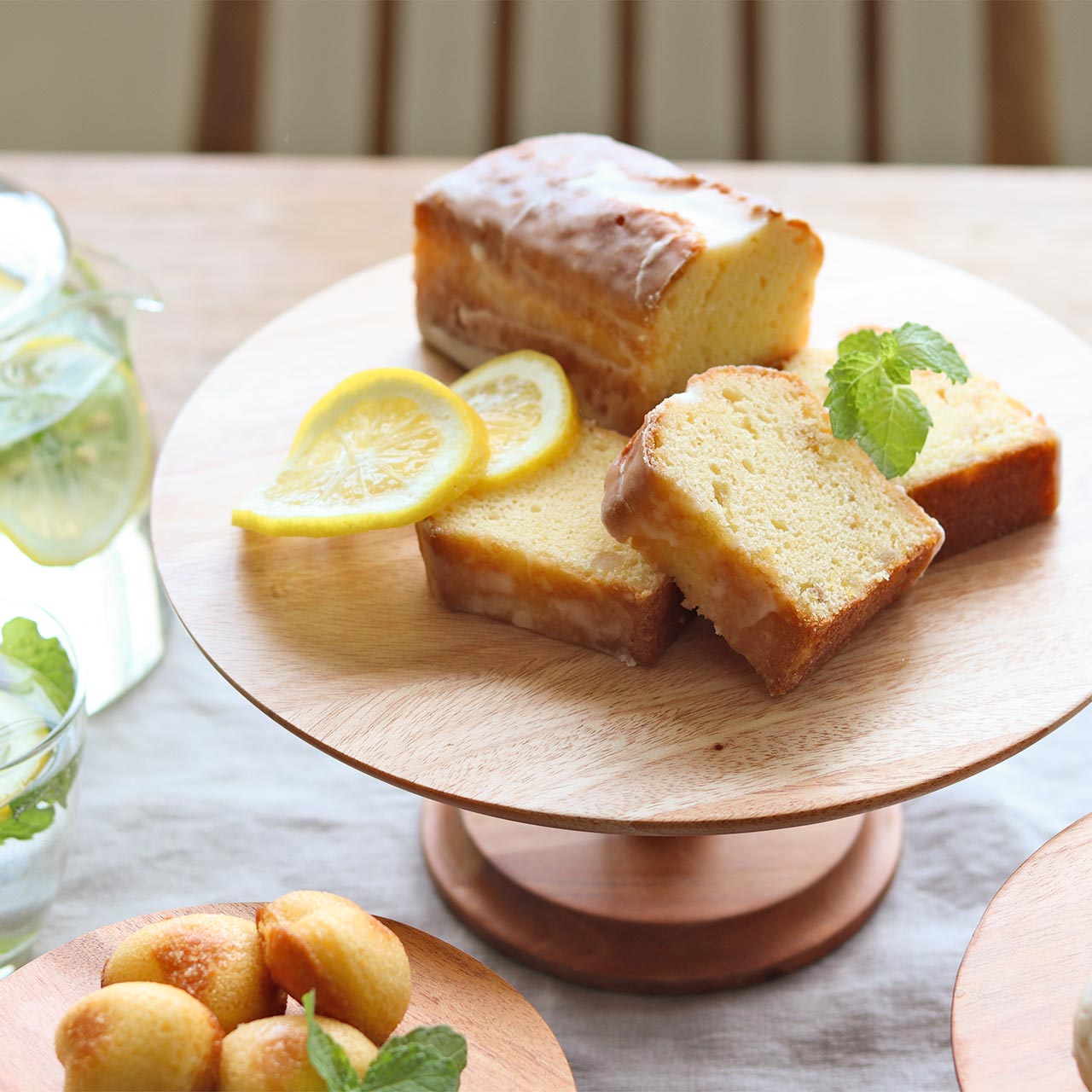 楽天市場】【公式】ナインマーケ マホガニー ケーキスタンド Lサイズ